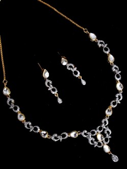 CZ Necklace Set